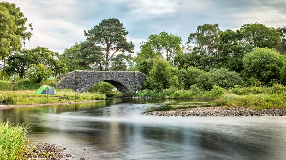 scotland wild camping